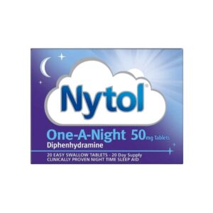 Nytol One-A-Night 50mg Tablets 20 Tablets