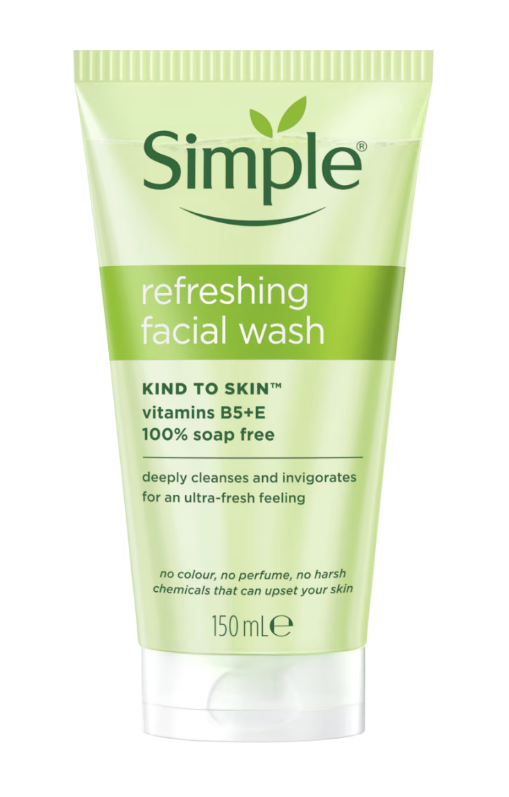 Simple Kind to Skin Refreshing Facial Wash Gel 15ml
