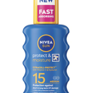 NIVEA SUN Protect & Moisture Lotion Sun cream, SPF15, 200ml