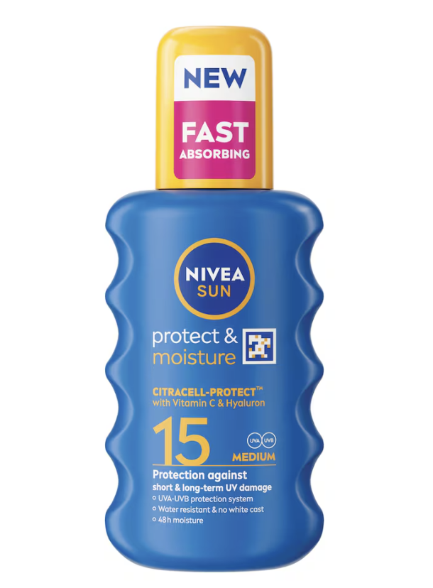 NIVEA SUN Protect & Moisture Lotion Sun cream, SPF15, 200ml