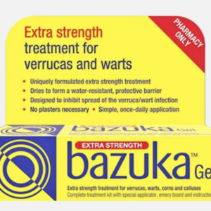 Bazuka Extra Strength Gel 5g - Treatment for Warts, Verrucas, Corns and Calluses